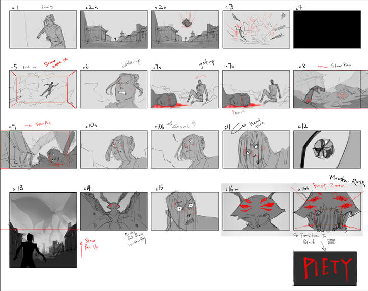 Resolution storyboard